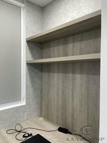 33. Рабочая зона на балконе