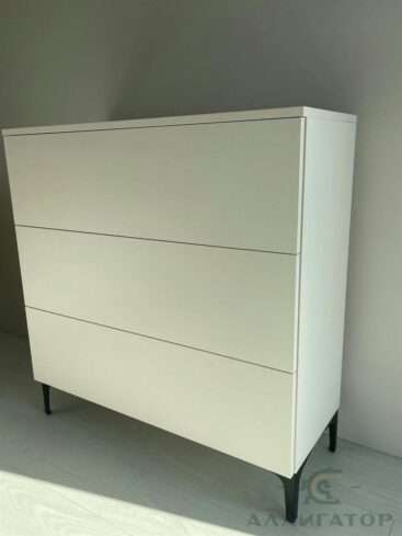 23. Светлый комод без ручек
