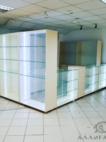 239. Торговый остров с подсветкой